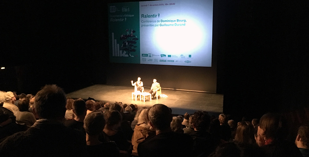 Conférence Dominique Bourg à Nantes